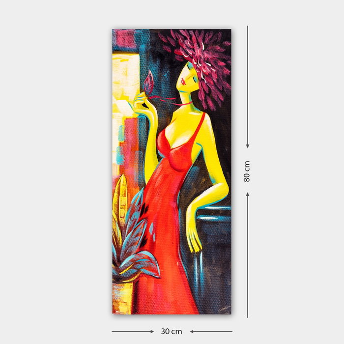 Wallity Lienzo Decorativo Multicolor 30 x 80 cm Wallity Lienzo Decorativo Multicolor 30 x 80 cm